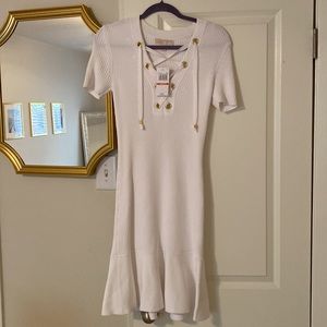 White Michael Kors Dress. Never Worn.